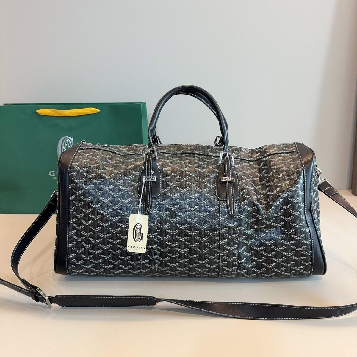 Goya GY travel bag is a popular model for both men and women, large-capacity airport crossbody handbag, gym bag, dog-tooth pattern bag, wholesale in Europe and America