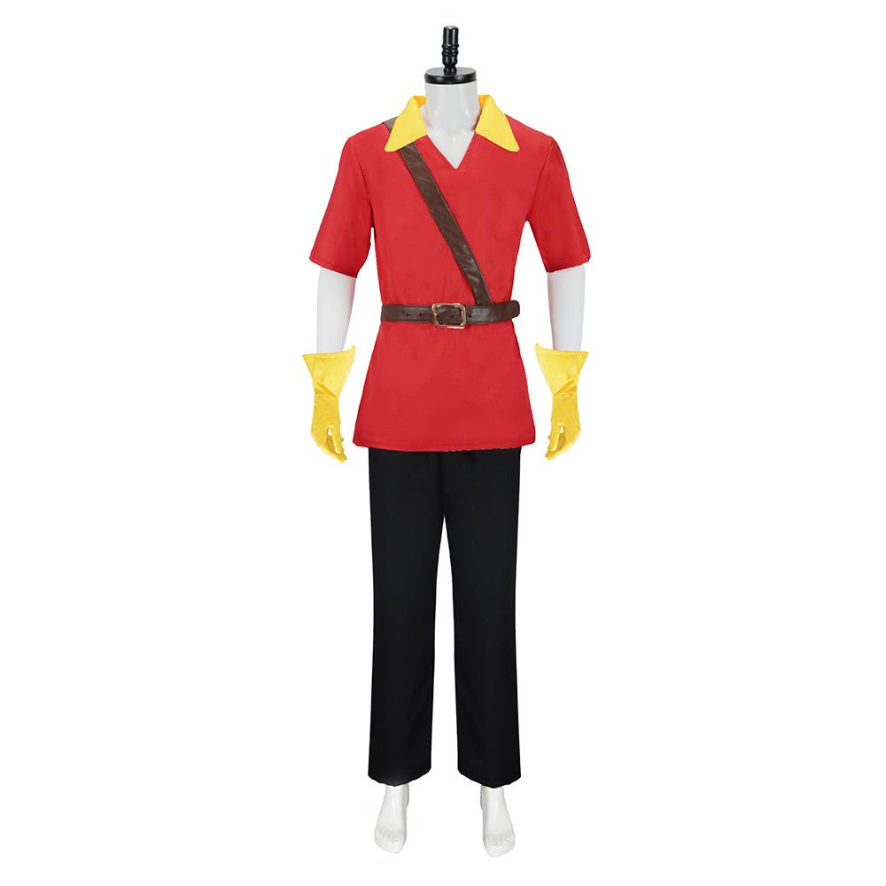 Beauty and the Beast cos Costume Hunter Gaston Cosplay Halloween Factory in stock