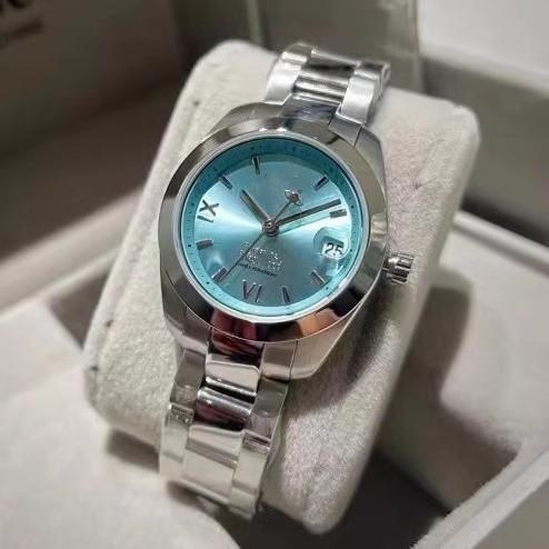 The Queen Mother Xiaohongshu Vivian Citroen Series Crushed Ice Blue Watch Quartz Saturn Watch Women's Watch Wholesale