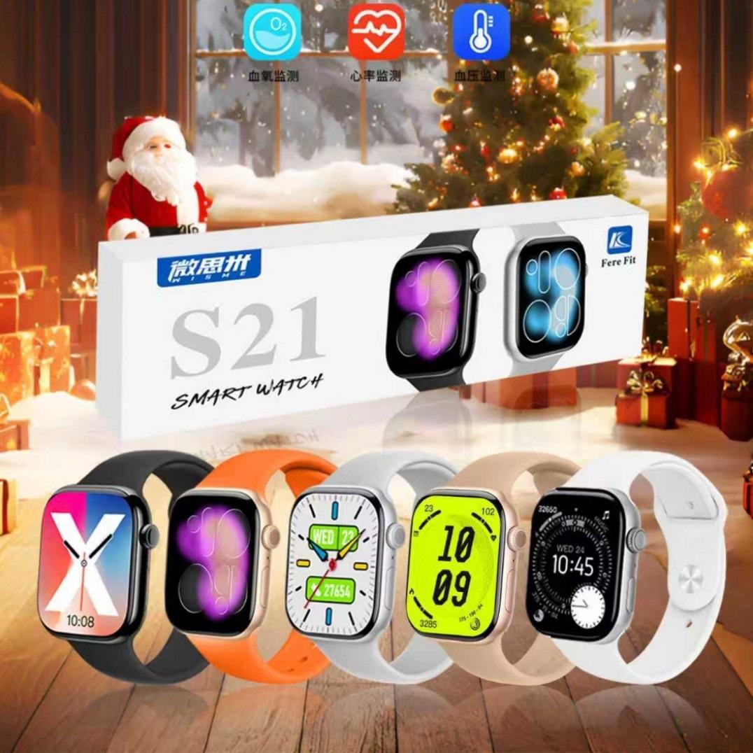 S21 Huaqiangbei S12 Smart Watch S12Max Watch S11 Bluetooth Watch Gift Hot-Selling Factory Wholesale S25