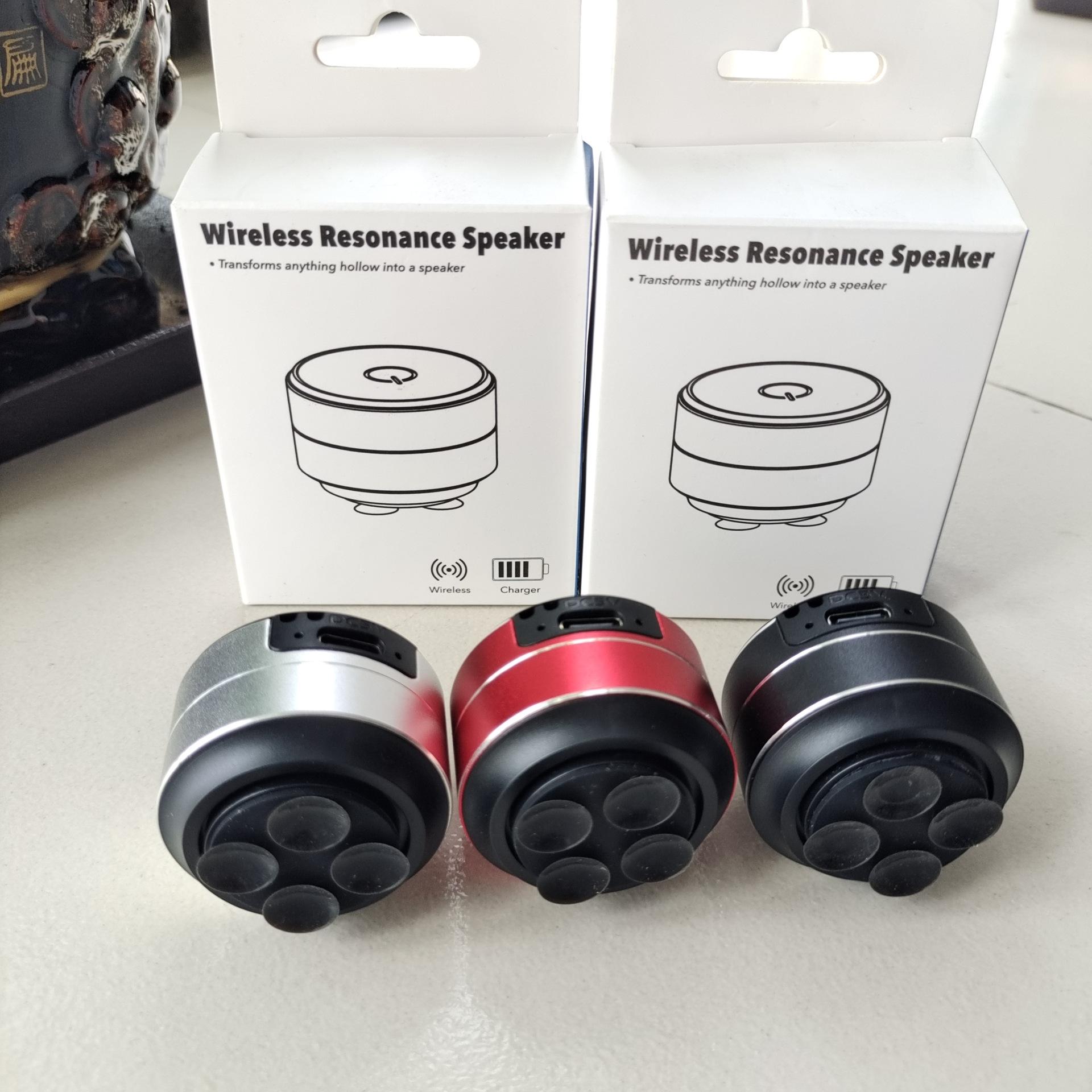 TWS black technology bone conduction bluetooth speaker factory cross-border couplet resonance bone conduction subwoofer bluetooth speaker