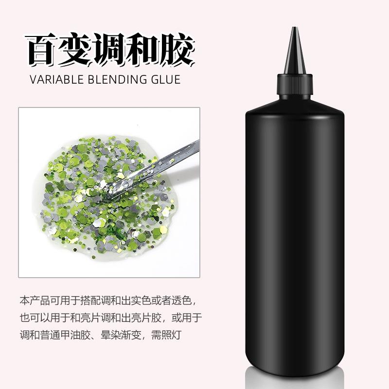 BF Nail Art Variations and Glue Glitter Sequins Ice Transparent Multifunctional Nail Polish Glue Diluent Nail Art Shop Special