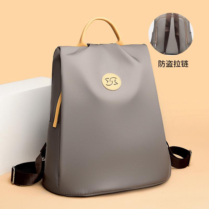 Cross-Border Backpack, Commuter Computer Bag, Versatile Women's Backpack, High-End Nylon Large-Capacity Student School Bag
