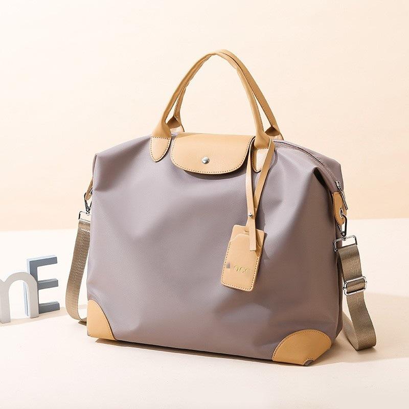 New Waterproof Oxford Cloth Short Distance Luggage Bag Internet Popular Travel Bag Single Shoulder Crossbody Large Capacity Fitness Sports Boarding