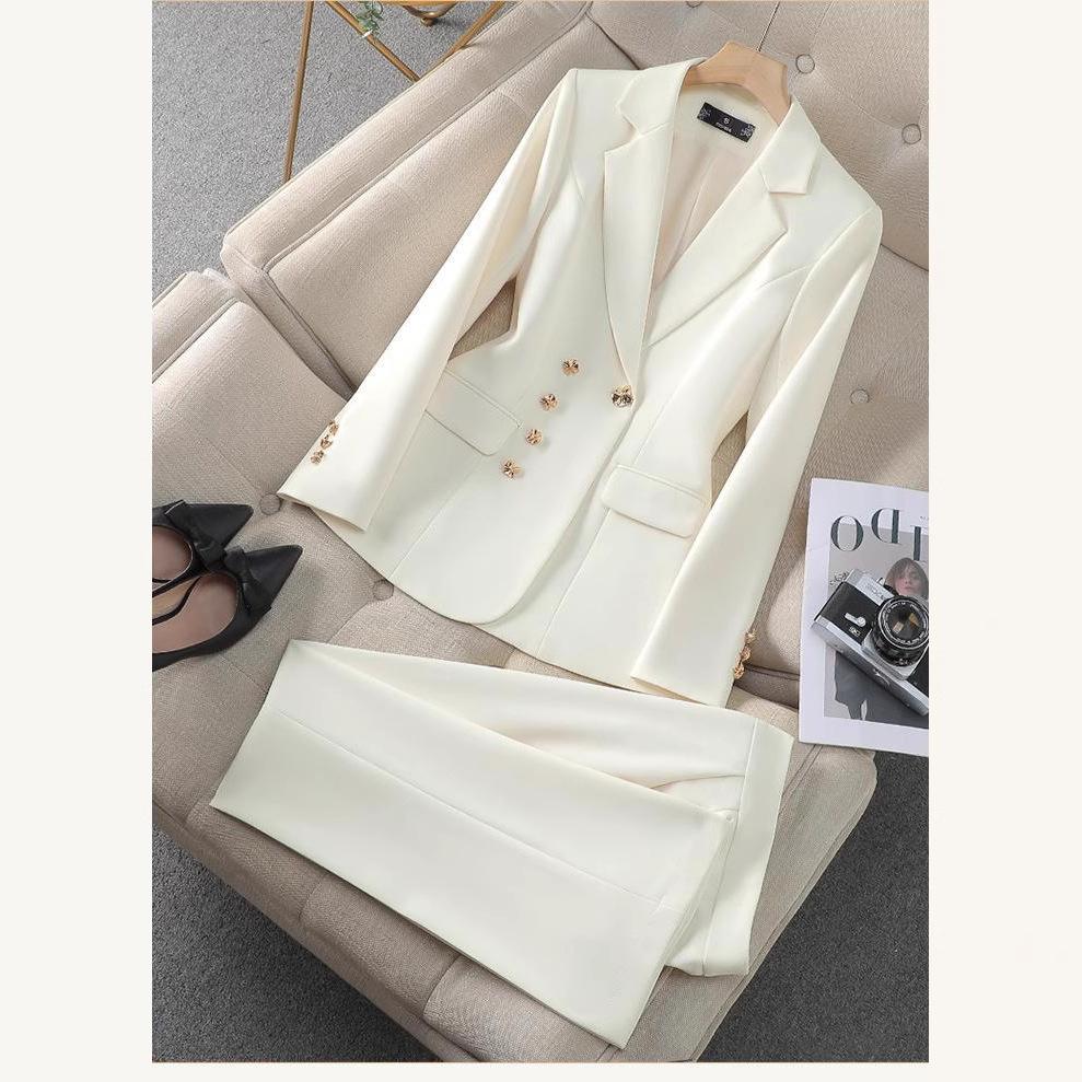 2025 European and American Export Women's Clothing, Fashionable, Slim, Administrative, Business, Work Clothing, Professional Suits