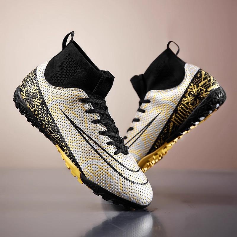 Cross-Border Best-Selling Model: Youth Training Soccer Shoes with Turf Studs for Grass, Suitable for Teenagers and Adults, Men and Women, for Competition Use