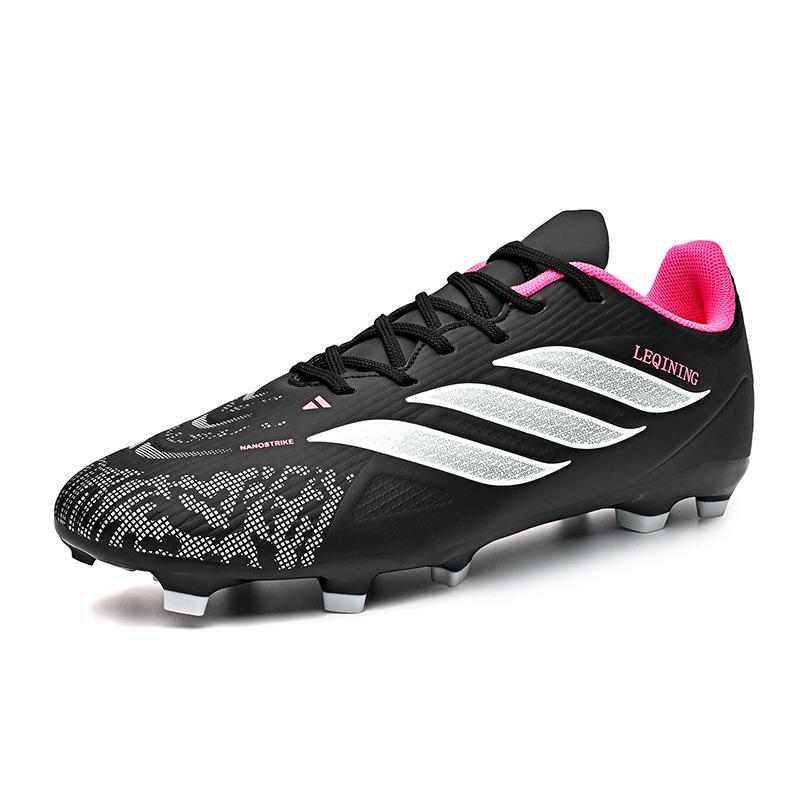 2025 New Men's and Women's Shoes, Youth Breathable Long-Spiked Soccer Shoes, Indoor and Outdoor Competition Training Shoes, Factory Direct Sales