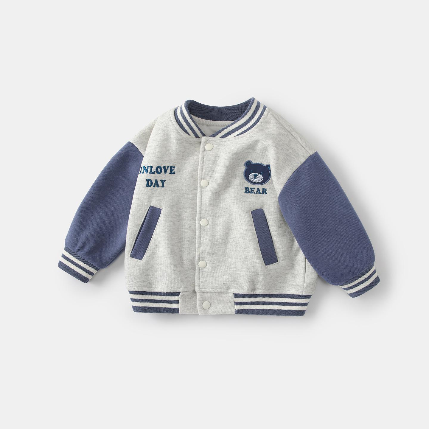 Boys' Jacket 2026 New Style Baby Baseball Jacket Stylish Cardigan Infant Autumn Outdoor Jacket Clothing