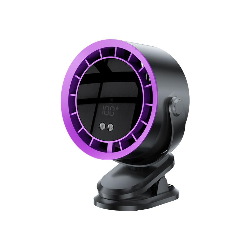 New Model 100 High-Speed Circulation Household Rechargeable Digital Display Office Dormitory Desktop Turbo Fan with Clip