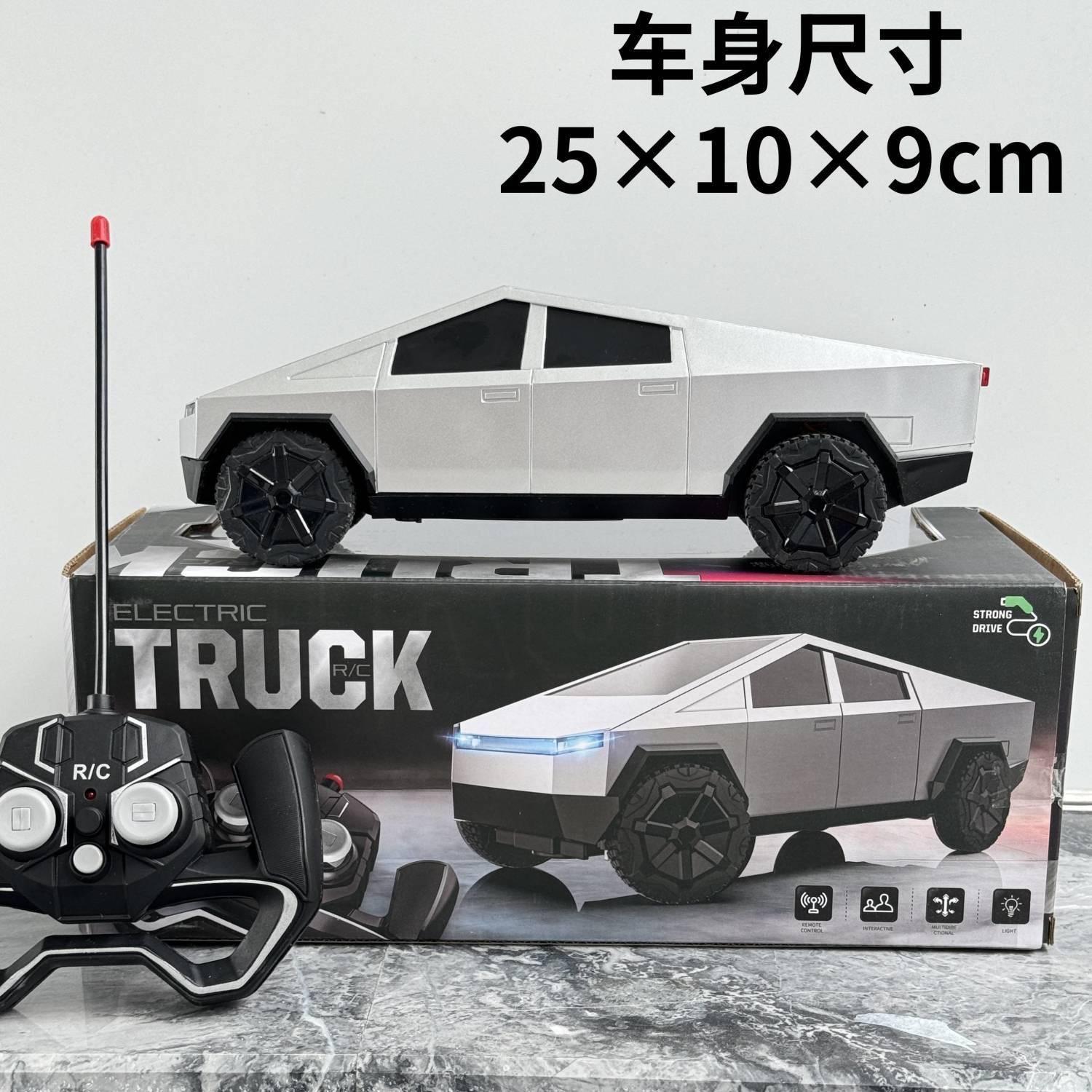 Cross-border tessaibo pickup truck remote control car children's toy car fall-resistant simulation car model boy gift wholesale