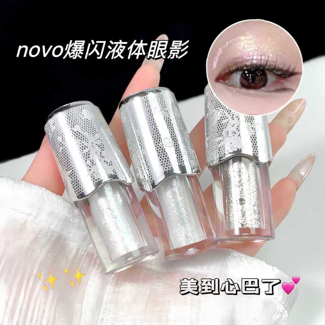 Makeup NOVO Condensed Water Eyes Liquid Eyeshadow Super Glimpse Stage Makeup Sleeping Silkworm Eye Corner Brightening Eyeshadow Liquid