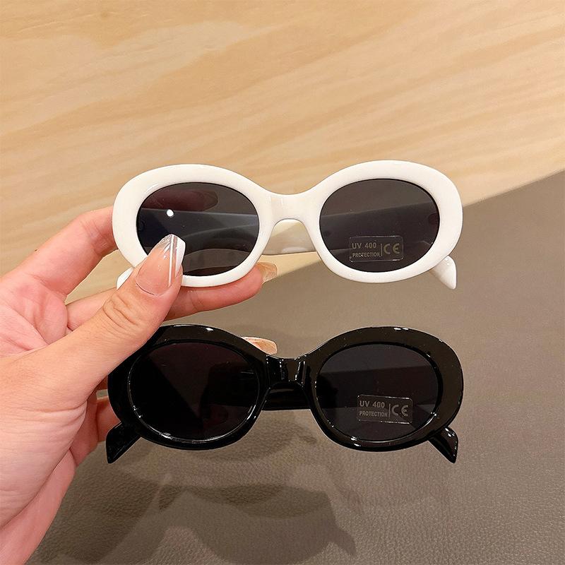 Ins Korean Style Children's Sunglasses Baby Stylish Boys and Girls Sunglasses Anti-UV Sunshade Glasses Trendy Fashion