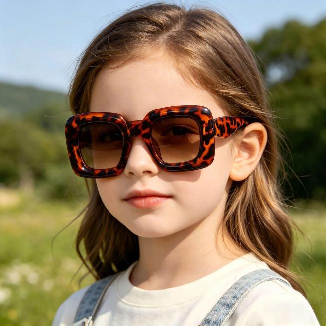 2026 new children's glasses bubble square sunglasses funny baby kids sunglasses cross-border