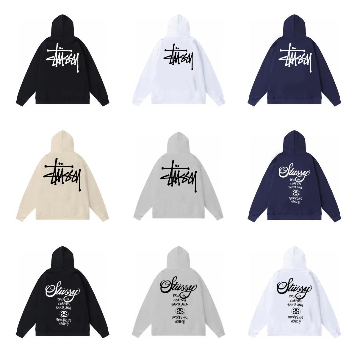 The original standard is a generation of tide brand TU West Wei Yi hooded autumn and winter new letters dice black eight hat sweethearts outfit