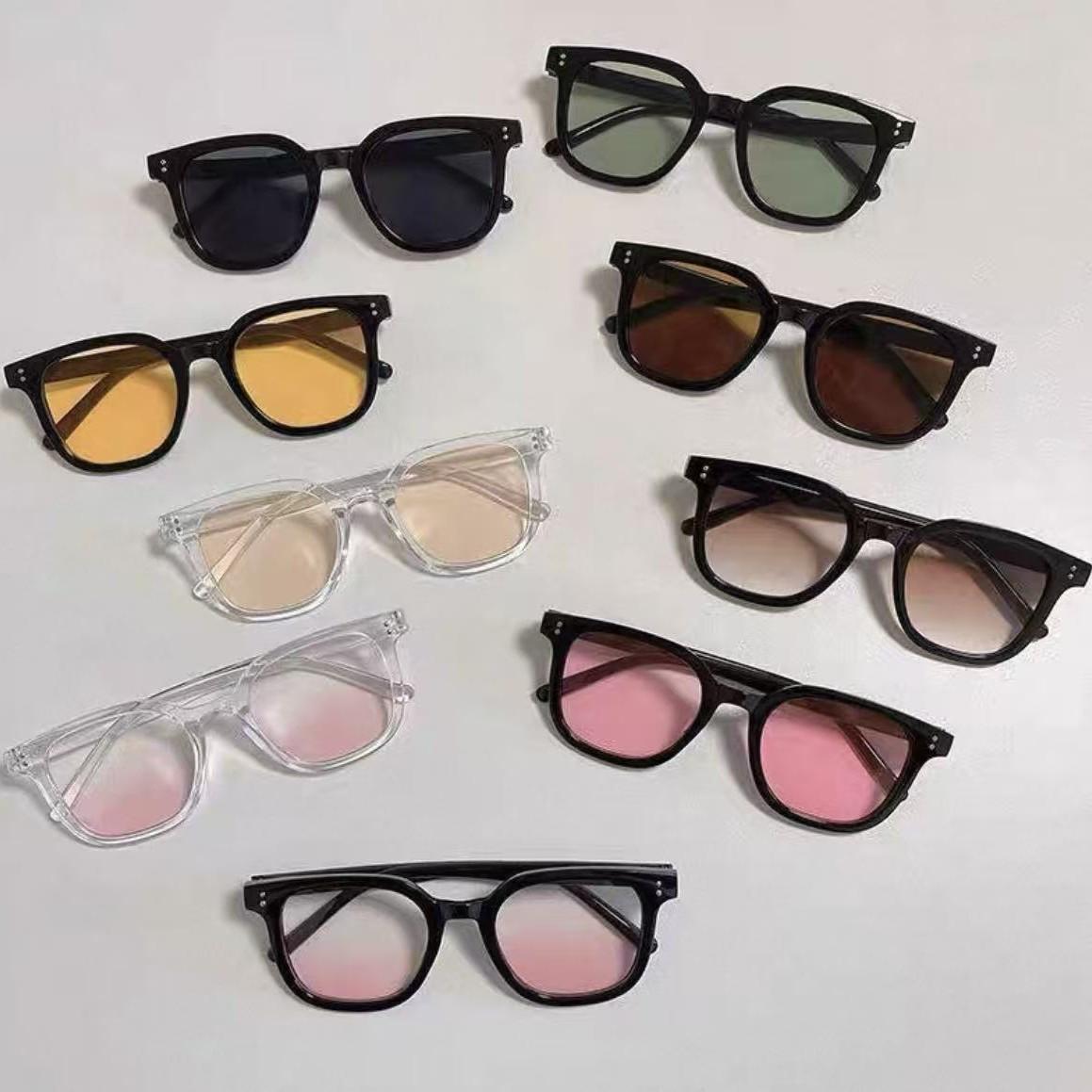 New Trendy Children's Fashion Sunglasses, Anti-Uv, Girls' Sunglasses, Boys' Baby Glasses, Wholesale for Boys