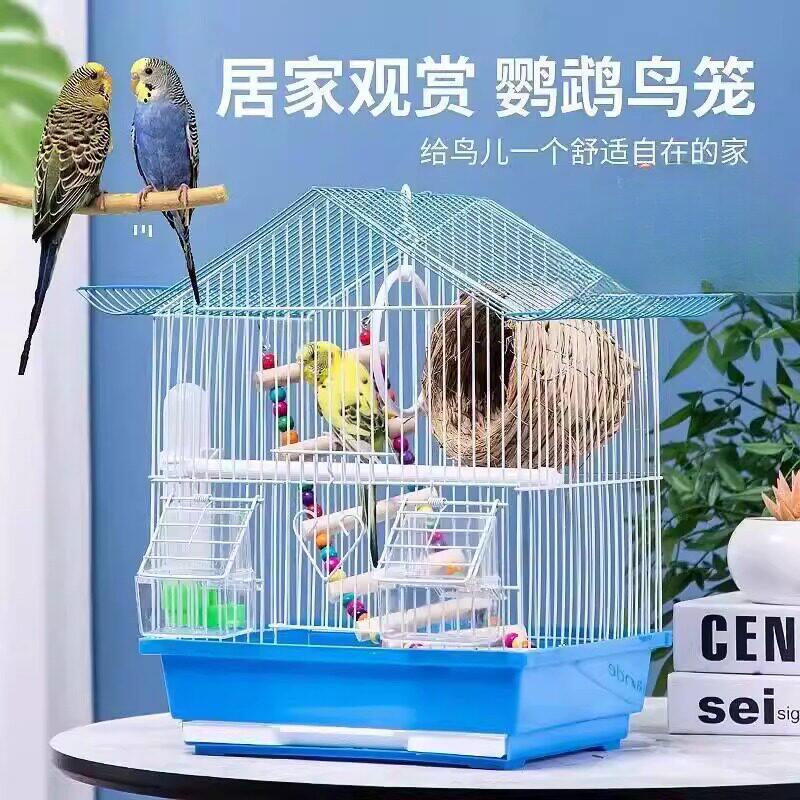 Breeding bird cage, canary, yellow peach parrot bird cage, pearl peony luxury small finch bird cage, home use for budgerigars