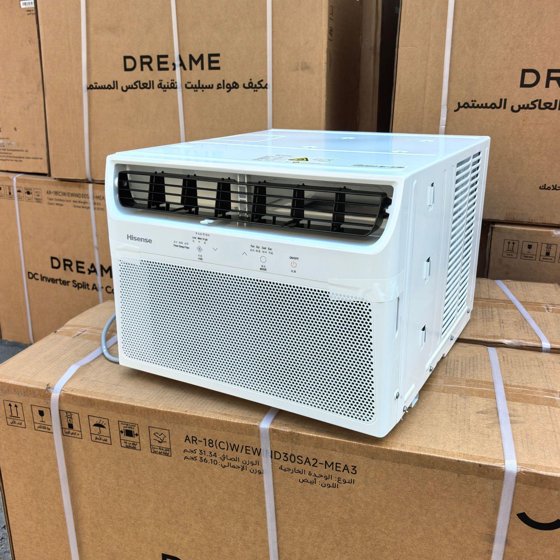Foreign Trade Export Hisense 1/1.5/2Hp Window-Mounted Air Conditioner 5000/9000/12000Btu Inverter