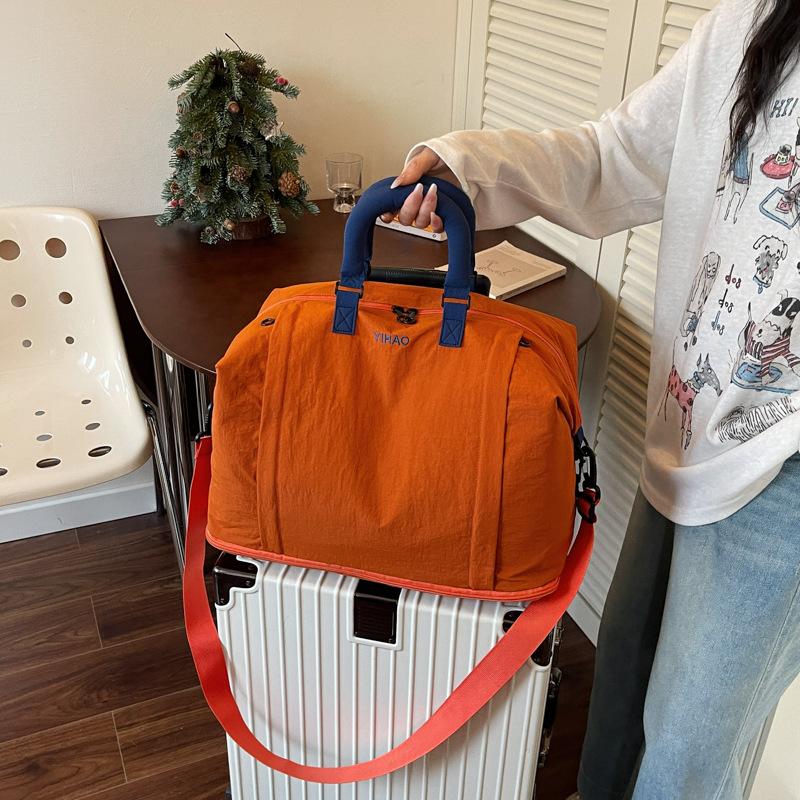 Large-Capacity Lightweight Travel Bag, Portable Cross-Body Bag, Yoga Fitness Bag, Portable High-Looking Storage Luggage Bag