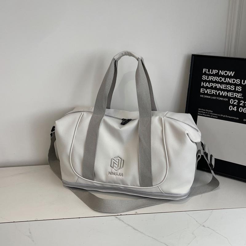 Expandable Travel Bag for Women, Large Capacity, Short-Distance Travel Storage Luggage Bag, Portable Lightweight Cross-Body Sports and Fitness Bag