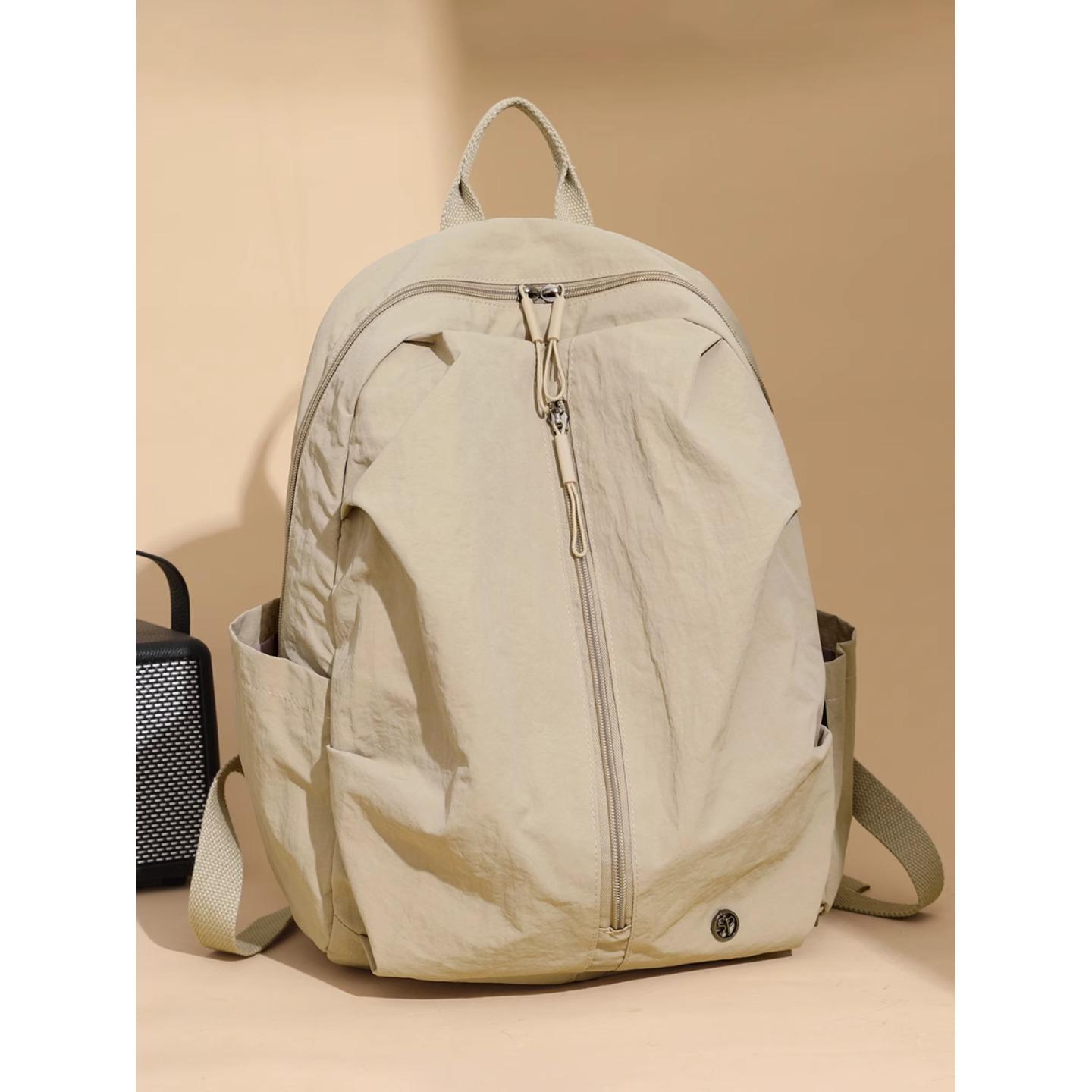 Ultra-Light Waterproof Nylon Cloth Backpack for Men, Outdoor Travel and Mountaineering Large-Capacity Backpack, Women's Travel Small Backpack