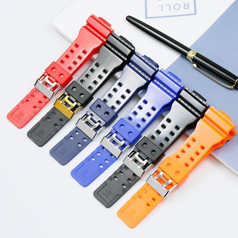 Watch Accessories Resin Strap Male Compatible with Casio G-Shock Gls Gd Ga100 110 120 400
