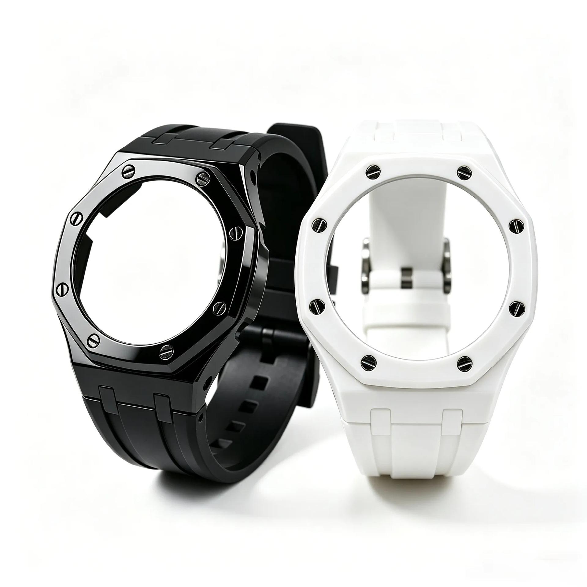 [Same as in the mall] Farmhouse Oak Zirconia GA-2100 Octagonal Sports Watch for Men and Women G-SHOCK