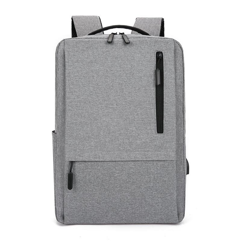 Men's casual business backpack printed logo printing College student schoolbag new computer bag backpack men's simple