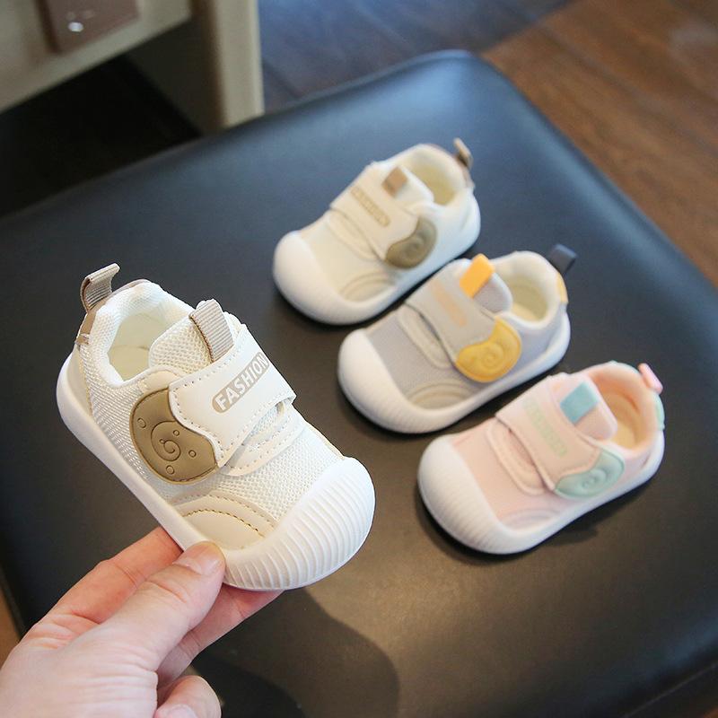 Baby Spring & Fall Flats, Soft-Soled Toddler Shoes, Soft-Soled Functional Shoes for Men and Women, Toddler Shoes, Children's Mesh Shoes, Baby Shoes
