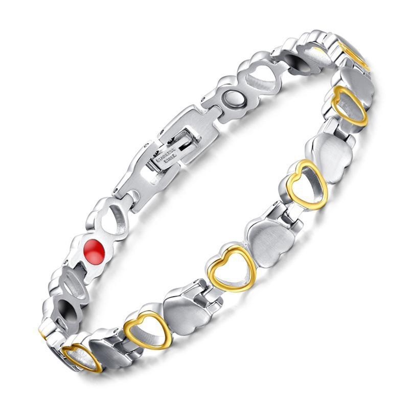 Cross-Border Hot-Selling Fashion Bracelets, Love Magnet Health Bracelets for Women, Creative Bracelet Jewelry Wholesale, the Same Style as Internet Celebrities