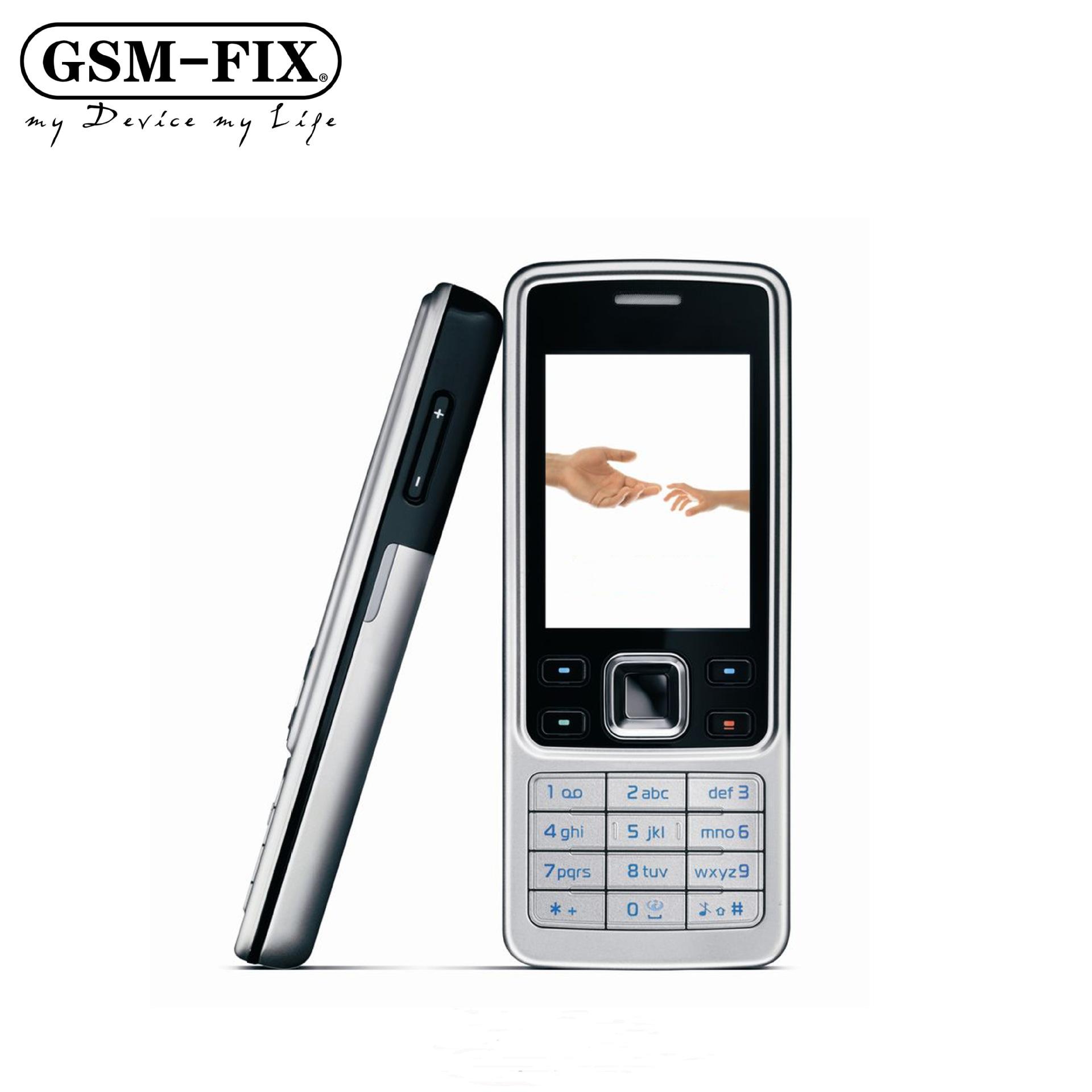 Classic Recommended Dropshipping 6300 Mobile Phone Straight Metal Case Suitable for Cross-Border Foreign Trade and Supports Languages ​​Of Various Countries