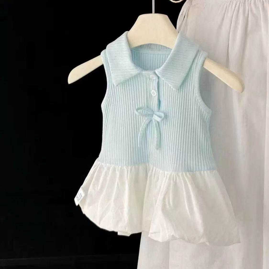Girls' Toddler Academy Summer Tutu Skirt 2026 New Cute Romper Dress Baby Sweet Flower Bud Skirt