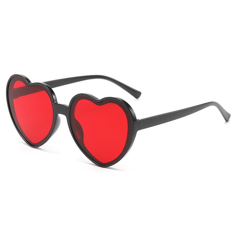 2024 new fashion peach heart sunglasses sunglasses popular TikTok same classic love sunglasses
