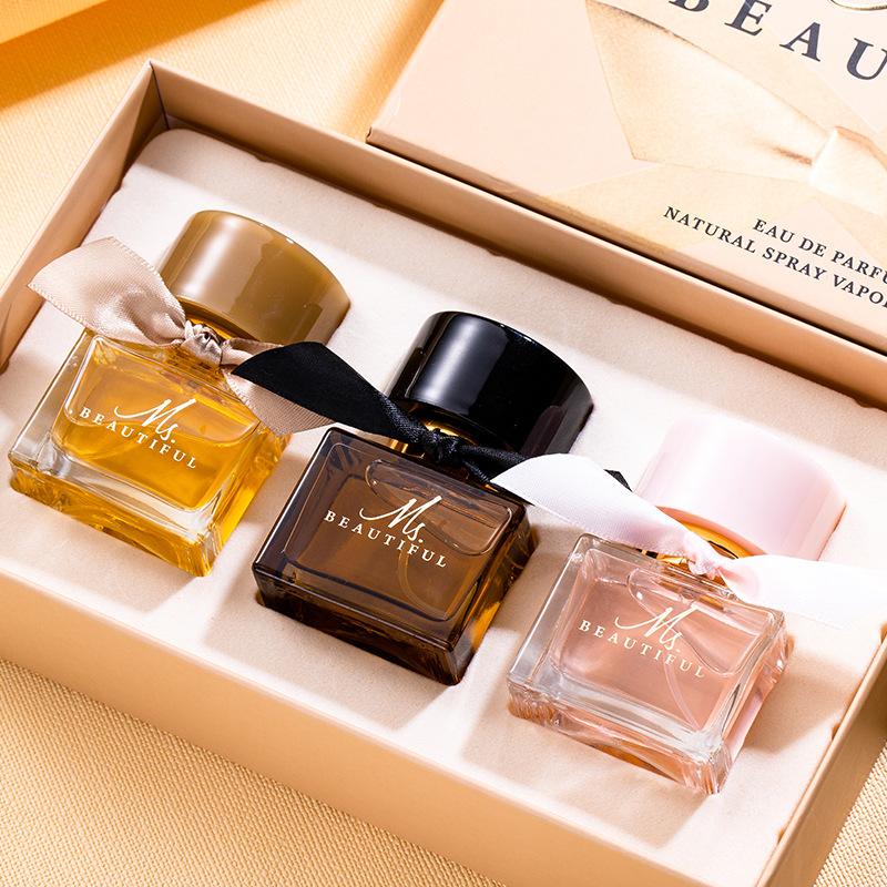 Flower Story Perfume Set Internet Celebrity Explosions Women's Lasting Light Fragrance Fresh Student Fair Price Gift Box Vietnam Wholesale