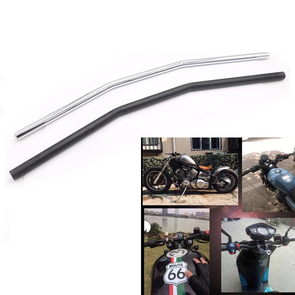 Motorcycle Harley modified 22MM caliber retro faucet handlebar universal steel pipe XV250 XV125 steering handle