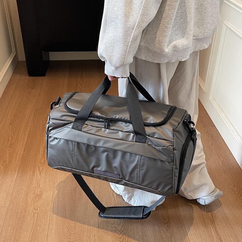 New Large-Capacity Travel Bag for Women, Dry and Wet Separation, Outdoor Sports and Fitness Bag, Lightweight Short-Distance Multi-Functional Luggage Bag
