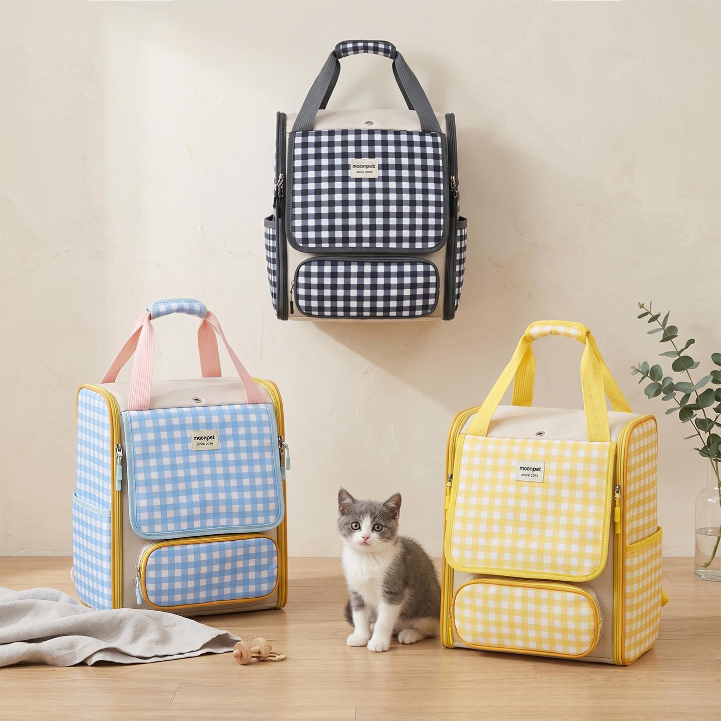 Moorpet/Mopet Manufacturer Directly Supplies Cat Bags, Dog Bags, Pet Bags, Large-Capacity Backpacks, and Portable Pet Travel Bags