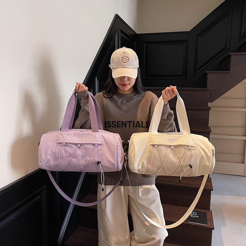 New Dry and Wet Separation Swimming and Fitness Bag, Short-Distance Travel Luggage Bag, Large-Capacity Yoga Travel Crossbody Bag