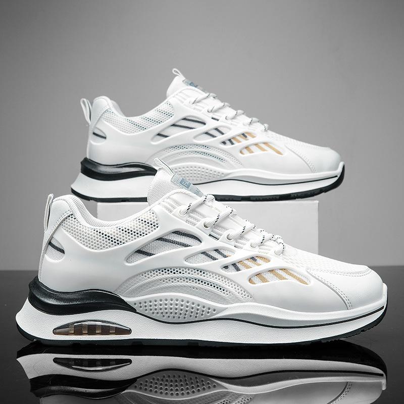 2026 Spring New Basketball Sneakers for Men, Trendy Casual Dad Shoes, Breathable Mesh Running Shoes