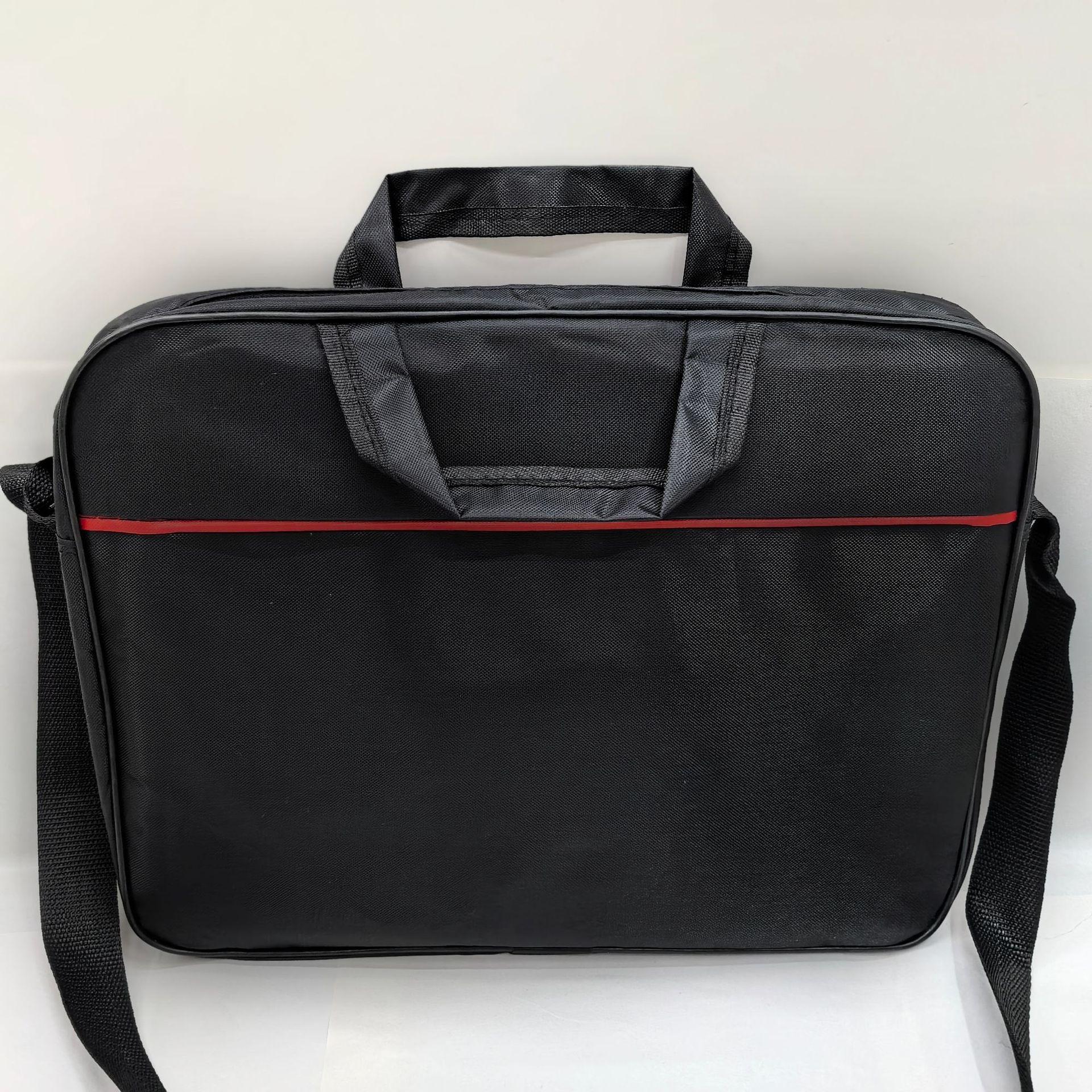 Cross-Border Laptop Bag, Export Shoulder Crossbody Bag, Briefcase, Printable Logo, Customizable Computer Bag