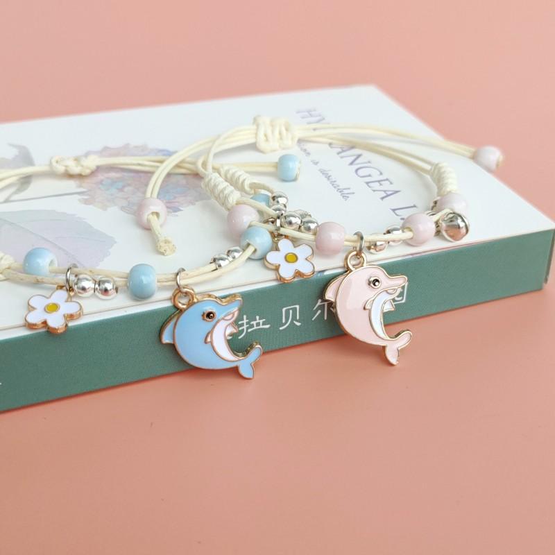 New Ocean Series Shark Cartoon Bracelet Female Student Children's Girlfriend Gift Cross-border Small Jewelry Wholesale