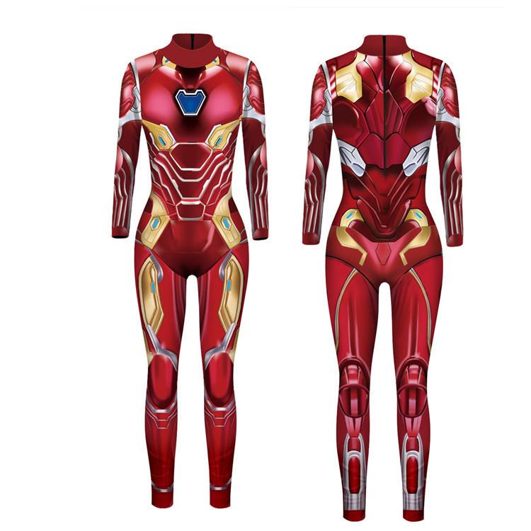 Women's Amazon 2025 Spring Performance Costumes Source Factory Cosplay Cosplay Costumes Slim Jumpsuit
