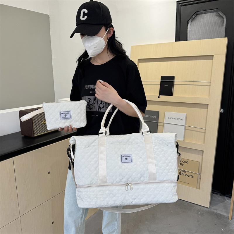 Short-Distance Travel Mother-In-Law Bag Women's Large-Capacity Travel Storage Luggage Bag Lightweight Hospital Maternity Bag Yoga Fitness Bag