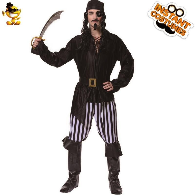 Halloween Adult Male Pirate Party Costume Men's Pirate Cosplay Stage Costume Cosplay