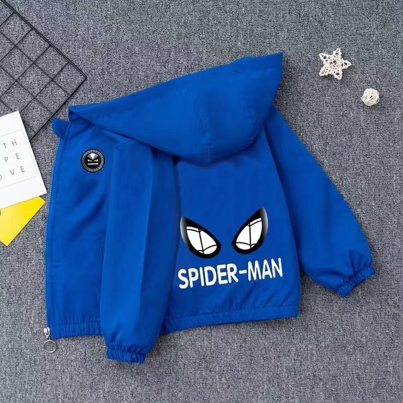 Autumn 2023 New Children's Coat Boy Baby's Coat Jacket Hooded Top Boy's Rush Clothes Boy's Clothes