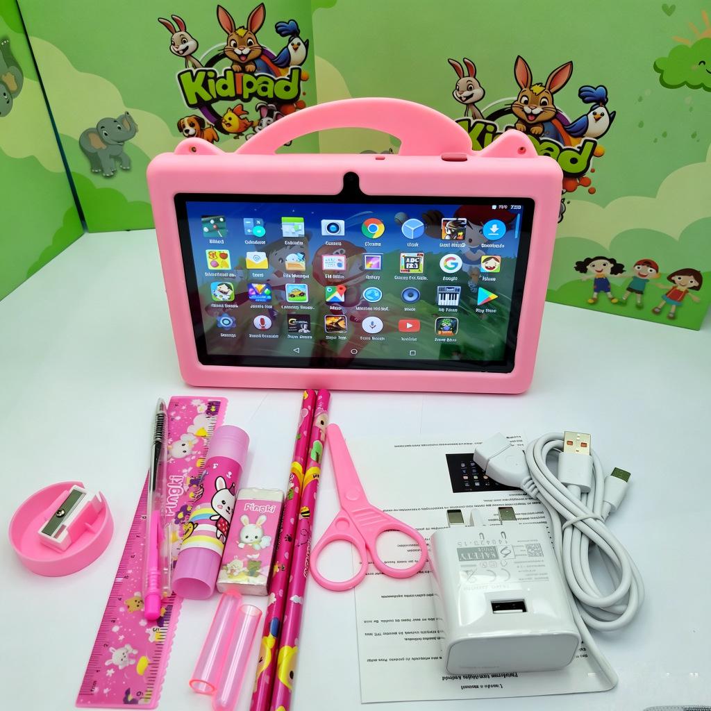 New Private Model Kitten-Shaped Children's Tablet 7inch Android Wifi Multifunctional Children's Learning Device