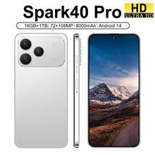 Spark40Pro New Cross-Border Mobile Phone with 7.3inch Large Screens, Same-Day Shipping, Supports Dropshipping, Can Be Wholesaled and Customized