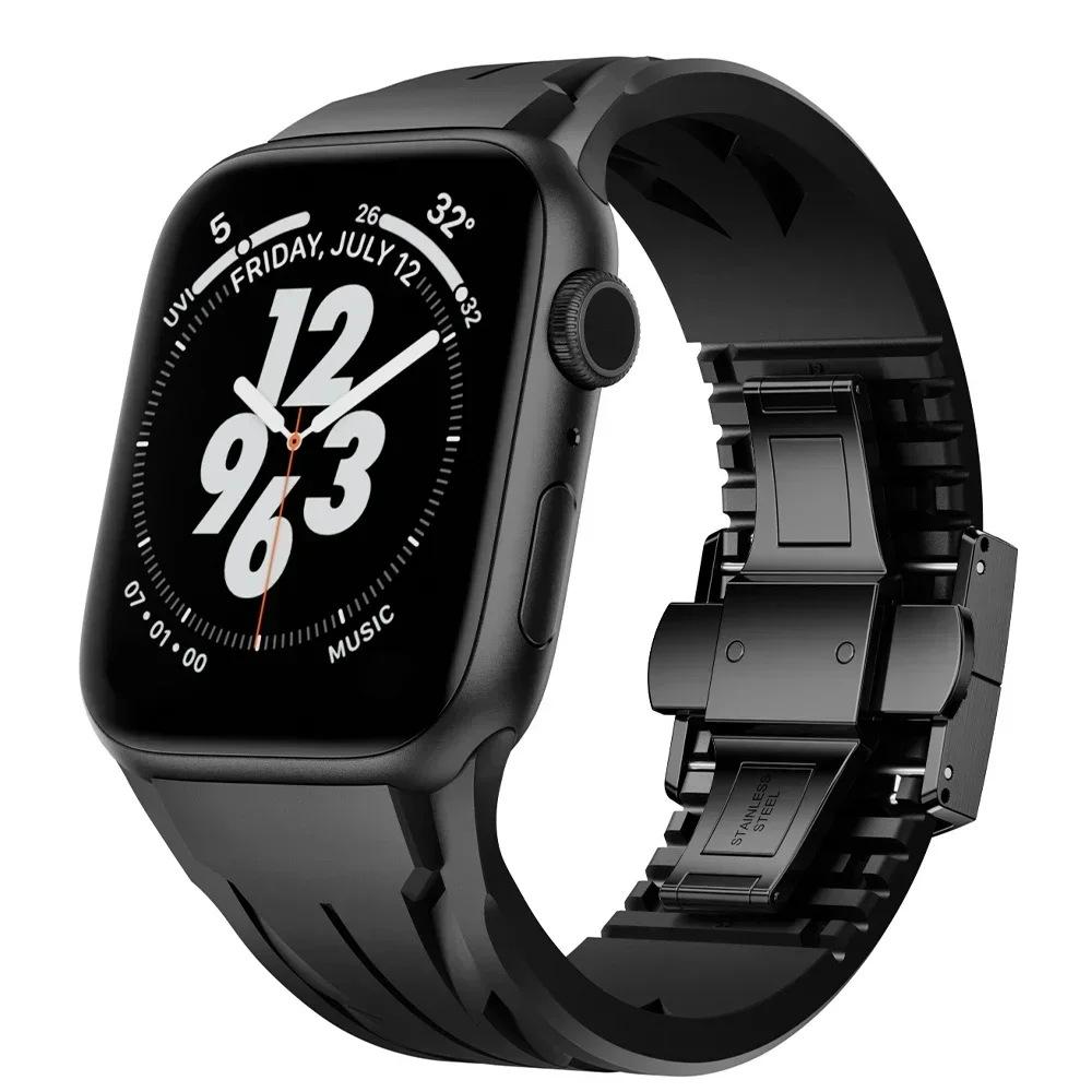 Suitable for Apple Watch Ultra 1 2 49mm 10 Premium Silicone Band