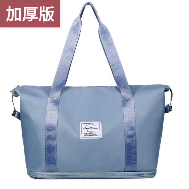Cross-border large-capacity travel bag, sports bag, yoga bag, suitable for students and adults, water-resistant, crossbody, outdoor, and handheld, for fitness