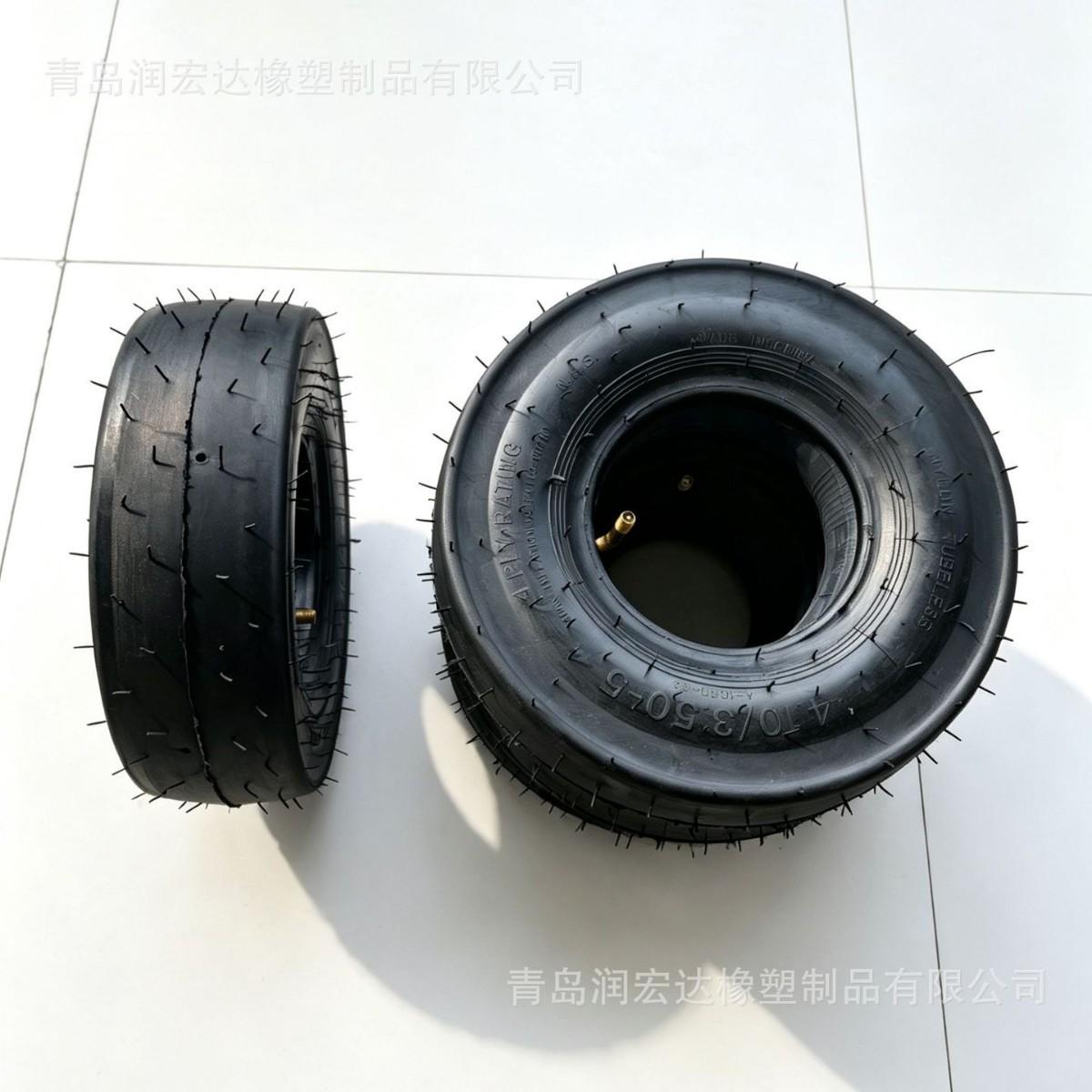 4.10/3.50-5 12inch Scooter Tire, Amusement Park Wear-Resistant Tire, Electric Scooter Inflatable Tire