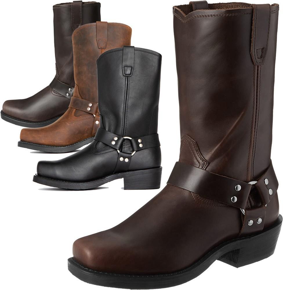 Nansheng Shoes 1031 Wooden Heel Sole Cowboy Boots Men's Boots Opp Zipper Bag Packaging Without Shoe Box